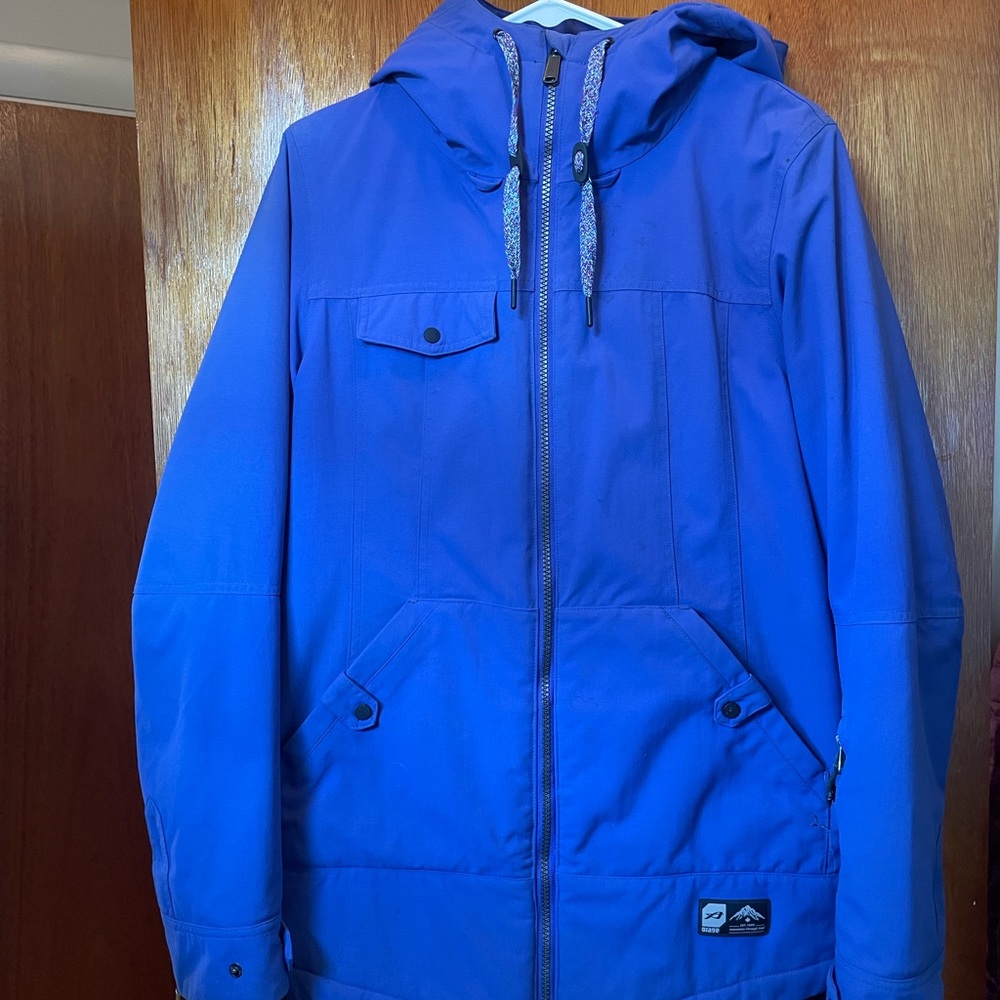 Orage insulated ski jacket, size M, purple